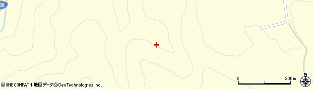 福島県西会津町（耶麻郡）下谷（前山甲）周辺の地図