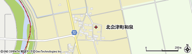 福島県会津若松市北会津町和泉459周辺の地図