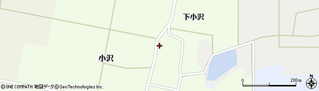 福島県会津美里町（大沼郡）小沢（村北乙）周辺の地図