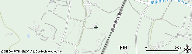 福島県本宮市和田（河内）周辺の地図