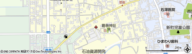 新潟県見附市葛巻周辺の地図