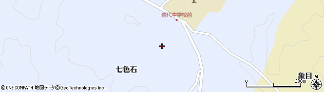 福島県二本松市西新殿（立石）周辺の地図