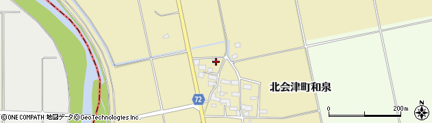 福島県会津若松市北会津町和泉531周辺の地図
