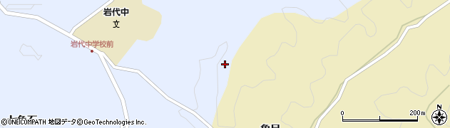 福島県二本松市西新殿（畑ヶ作）周辺の地図