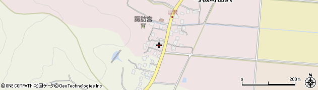新潟県長岡市与板町山沢563周辺の地図