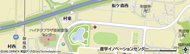 福島県会津若松市一箕町大字鶴賀周辺の地図