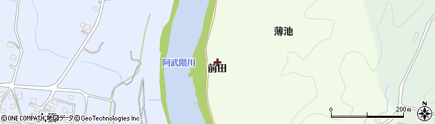 福島県本宮市高木（前田）周辺の地図