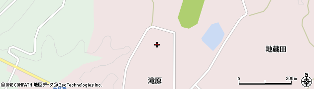 福島県本宮市長屋（滝）周辺の地図