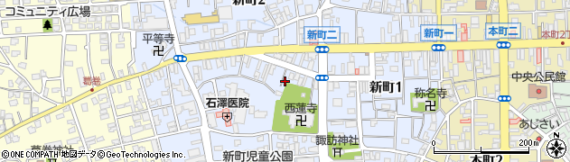 新潟県見附市新町周辺の地図