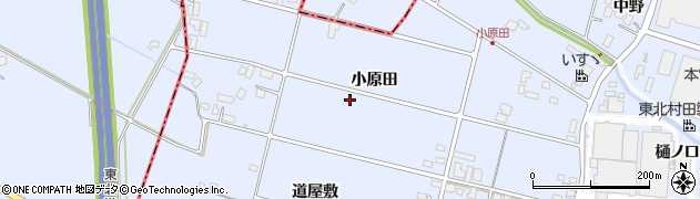 福島県本宮市本宮（小原田）周辺の地図
