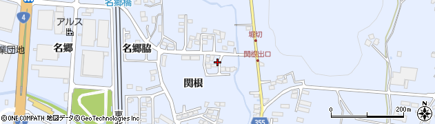 福島県本宮市本宮（関根）周辺の地図