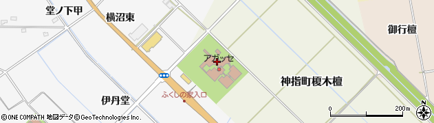 財団法人竹田綜合病院　アガッセ周辺の地図
