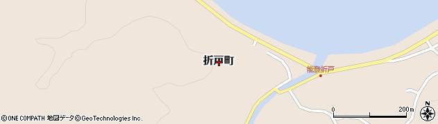 石川県珠洲市折戸町周辺の地図