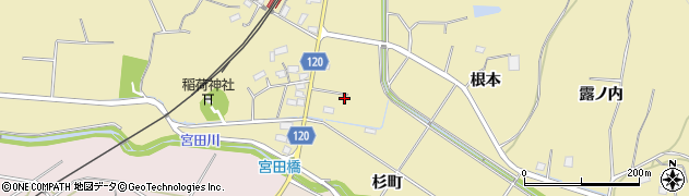福島県南相馬市小高区耳谷（東田）周辺の地図