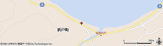 石川県珠洲市折戸町ロ周辺の地図