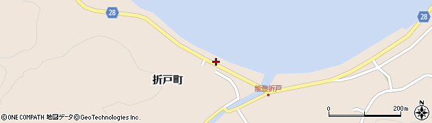 石川県珠洲市折戸町（ロ）周辺の地図