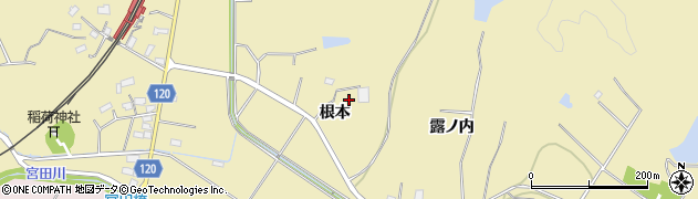 福島県南相馬市小高区耳谷根本周辺の地図