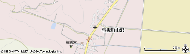 新潟県長岡市与板町山沢573周辺の地図