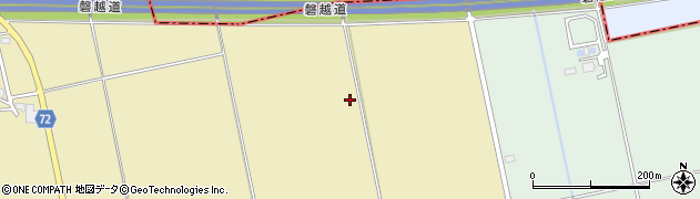 福島県会津若松市北会津町和泉（滝ノ上）周辺の地図