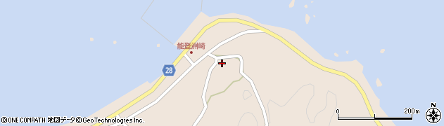 石川県珠洲市折戸町ヲ27周辺の地図