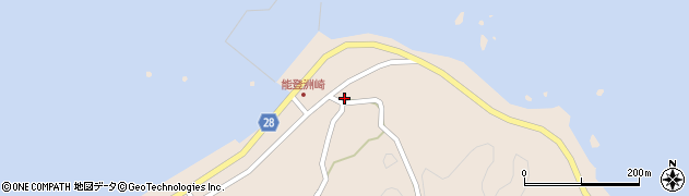 石川県珠洲市折戸町ヲ17周辺の地図