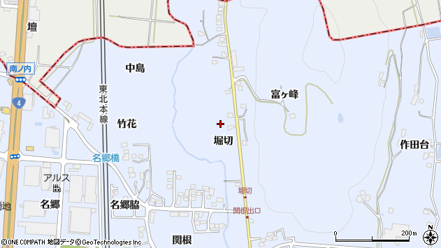 〒969-1108 福島県本宮市本宮堀切の地図