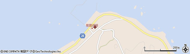 石川県珠洲市折戸町ヲ117周辺の地図