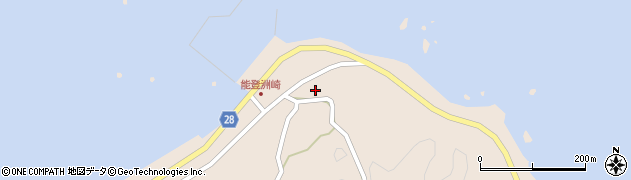 石川県珠洲市折戸町ヲ15周辺の地図