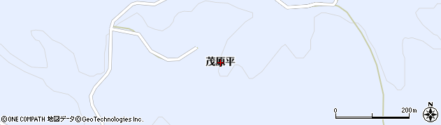 福島県二本松市茂原（平）周辺の地図