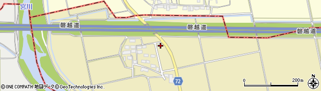 福島県会津若松市北会津町和泉881周辺の地図