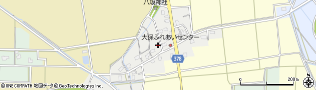 新潟県長岡市大保周辺の地図