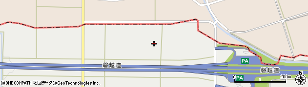 福島県会津美里町（大沼郡）和田目（南金沢）周辺の地図