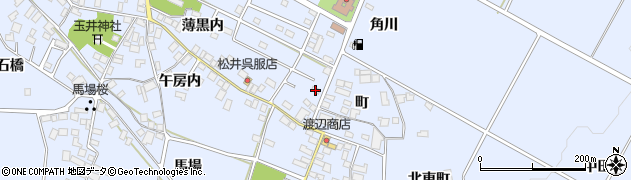 福島森林管理署玉ノ井森林事務所周辺の地図