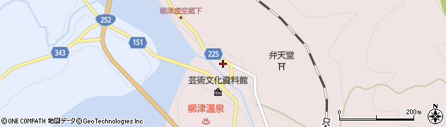 柳津タクシー周辺の地図