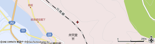 福島県柳津町（河沼郡）柳津（堂林甲）周辺の地図