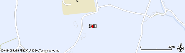 福島県二本松市西新殿（餅田）周辺の地図