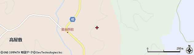 福島県二本松市成田（立石）周辺の地図