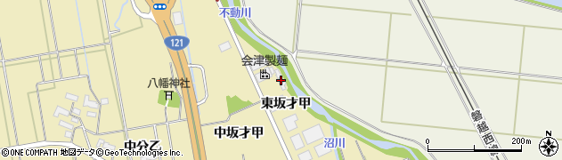 福島県会津若松市高野町大字中沼東坂才甲622周辺の地図