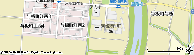 株式会社阿部製作所　第二物流倉庫周辺の地図