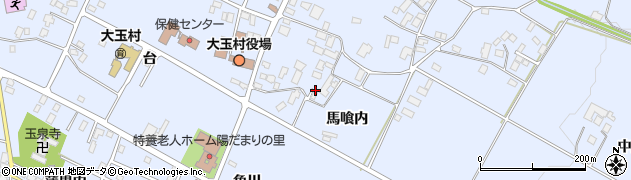 福島県大玉村（安達郡）玉井（馬喰内）周辺の地図
