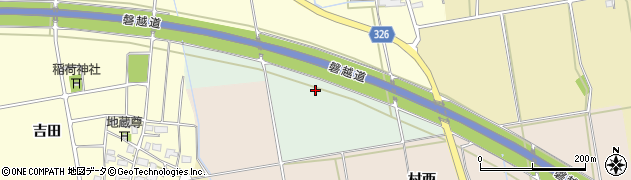 福島県会津若松市高野町下高野周辺の地図