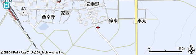 福島県猪苗代町（耶麻郡）川桁（元幸野）周辺の地図