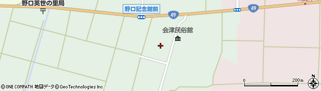 福島県耶麻郡猪苗代町三ツ和前田周辺の地図