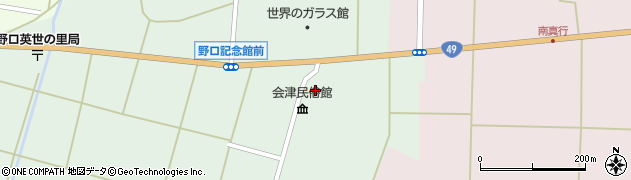 福島県猪苗代町（耶麻郡）三ツ和（波々帰目）周辺の地図