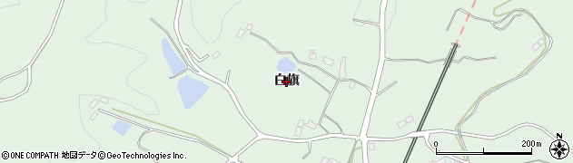 福島県本宮市和田（白旗）周辺の地図