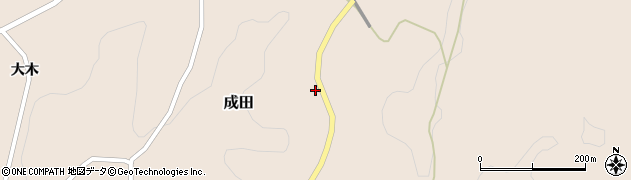 福島県二本松市成田田畑内28周辺の地図