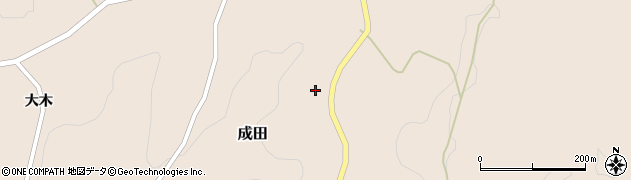 福島県二本松市成田田畑内10周辺の地図