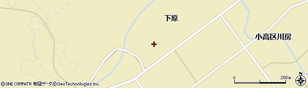 福島県南相馬市小高区川房（東畑）周辺の地図