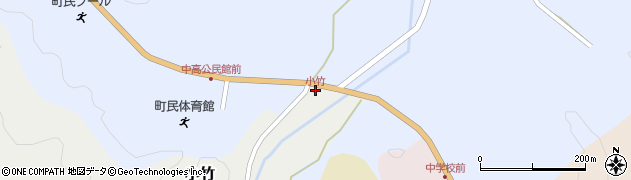 小竹周辺の地図