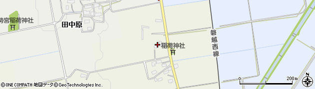 福島県会津若松市河東町倉橋（難波）周辺の地図